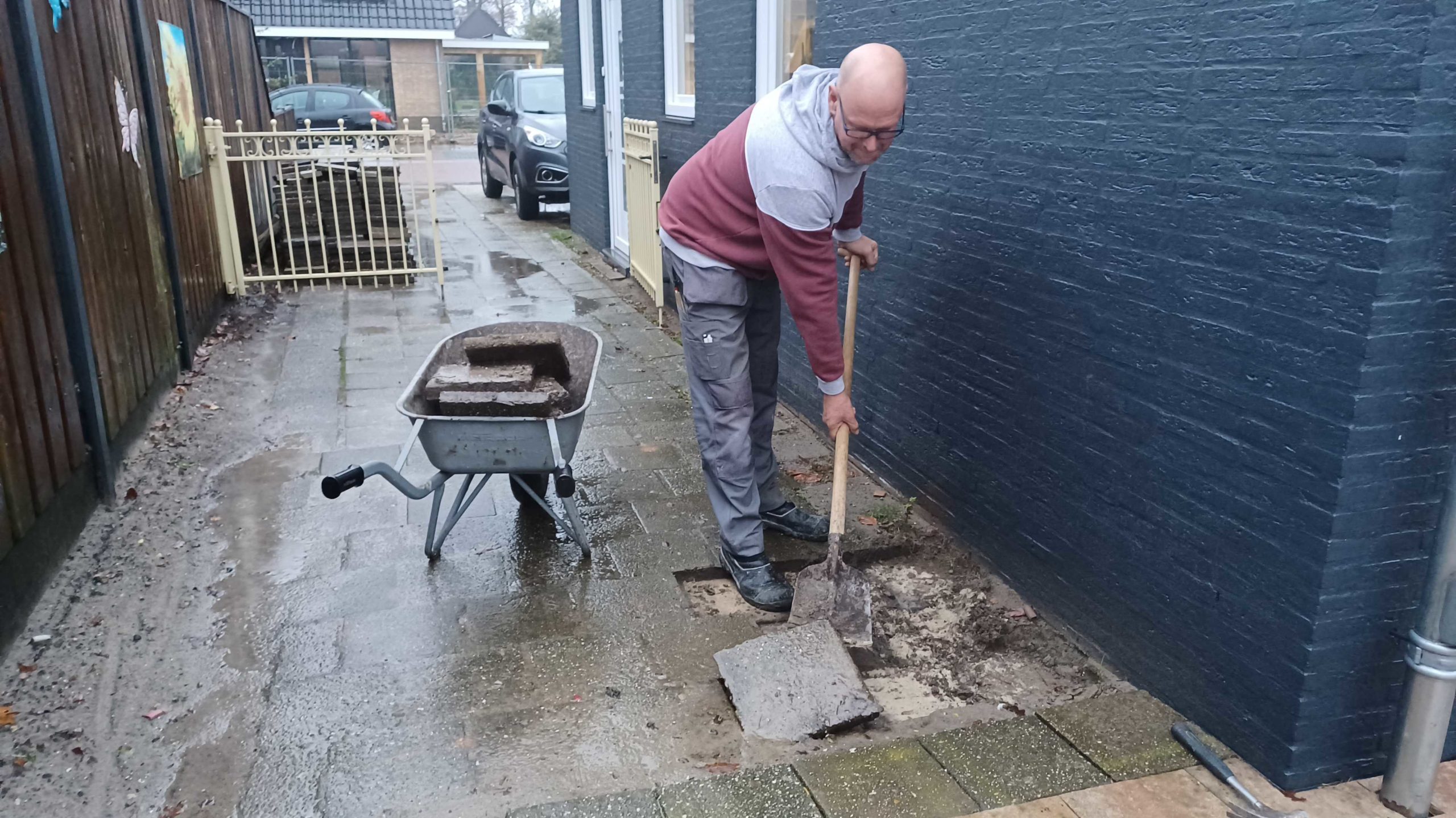 tuin tegels gratis ophalen